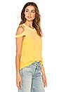view 2 of 4 T-SHIRT À DÉCOUPES ELIJO in Saffron Potassium