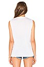 view 3 of 4 Lyle Sleeveless Tank in White