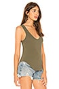 view 2 of 4 Tanner Scoop Tank in Military Green