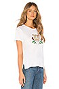 view 2 of 4 Leopard Crest Tee in White