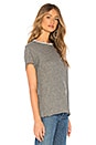 view 2 of 4 Campus Tee in Heather Grey
