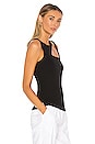 view 2 of 4 Swinten Rib Top in Black