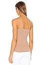 view 3 of 5 Ribbed Lia Cami in Nude
