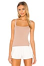 view 1 of 4 Essential Scoop Tank in Nude