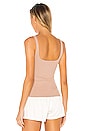view 3 of 4 Essential Scoop Tank in Nude