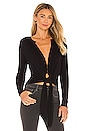 view 1 of 5 Kenny Tie Top in Black