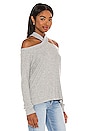 view 2 of 4 Marlon Top in Heather Grey