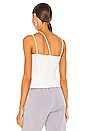 view 3 of 4 Tri Strap Cami in White