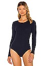view 2 of 5 Richter Sweater Rib Bodysuit in Navy