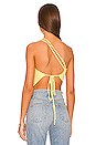 view 3 of 4 Nori Open Back Top in Yellow