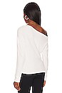 view 3 of 4 Einar Waffle Off Shoulder Top in Ivory