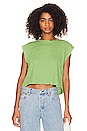 view 1 of 4 Pivot Sleeveless Top in Meadow Green
