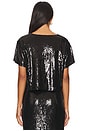 view 3 of 5 Zosia Sequin T Shirt in Black