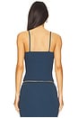 view 3 of 4 Love Ribbed Tank in Dark Denim