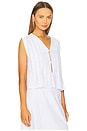 view 2 of 5 Kala Eyelet Top in White