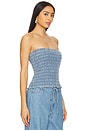 view 2 of 4 Gigi Tube Top in Faded Blue