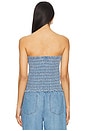 view 3 of 4 Gigi Tube Top in Faded Blue
