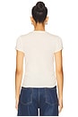 view 3 of 4 Saige Short Sleeve Top in Halo