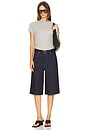 view 4 of 4 Dani Short Sleeve Top in Heather Grey