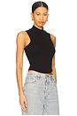 view 2 of 4 Detra Mockneck Tank Top in Black
