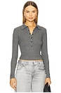 view 1 of 4 Kylee Snap Long Sleeve Top in Galaxy