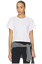 view 1 of 4 Ava Tee in White