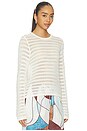 view 2 of 4 Gwen Open Knit Top in Ivory
