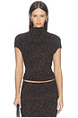 view 1 of 4 Isla Top in Chocolate Python