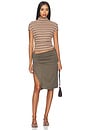 view 5 of 5 Isla Top in Chocolate Stripe