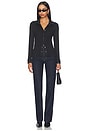 view 5 of 4 Selene Collared Top in Black