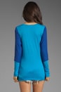 view 2 of 3 Naverone Top in Azul/Navy in Azul & Navy