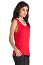 view 2 of 4 Binger Sleeveless in Red