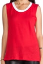 view 4 of 4 Binger Sleeveless in Red