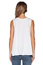 view 3 of 3 Aura Tank in White