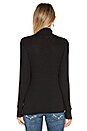 view 3 of 4 Detached Turtleneck Top in Black