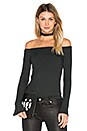 view 1 of 4 Off Shoulder Top in Onyx
