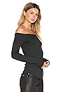 view 2 of 4 Off Shoulder Top in Onyx