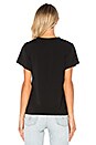 view 3 of 4 Phase Slice Tee in Black