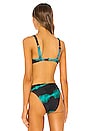 view 3 of 4 Celine Underwire Bikini Top in Neo Tie Dye