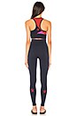view 3 of 4 ENSEMBLE BRASSIÈRE ET LEGGINGS DE SPORT À OFFRIR in Navy Marl