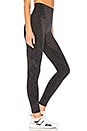 view 2 of 4 Resistance Legging in Dark Grey Marl