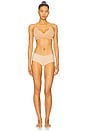 view 4 of 4 Seamless Bare Bralette in Hushed Tan