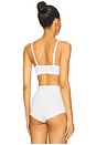view 3 of 4 Seamless Bare Bralette in Sincere White