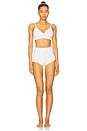 view 4 of 4 Seamless Bare Bralette in Sincere White