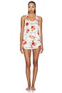 view 1 of 4 ENSEMBLE DOS TULIPE EN SOIE WASHABLE SILK - SUMMER HARVEST in Summer Harvest