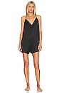 view 1 of 3 Washable Silk Romper in Immersed Black