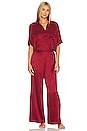 view 4 of 4 CONJUNTO PIJAMA WASHABLE SILK HIGH RISE in Morana Crimson