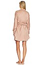 view 4 of 4 Washable Silk Robe in Otium Tan