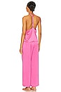 view 4 of 4 Washable Silk Cami Pant Set in Caffeinated Pink