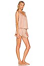 view 2 of 3 Washable Silk Tank Set in Otium Tan